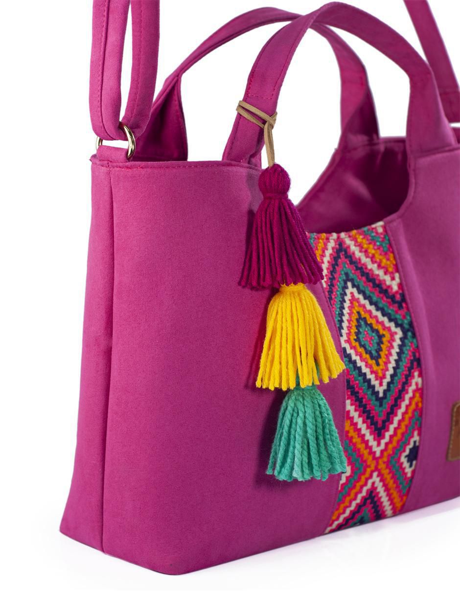 Bolsa satchel Izamal Sublimado para mujer