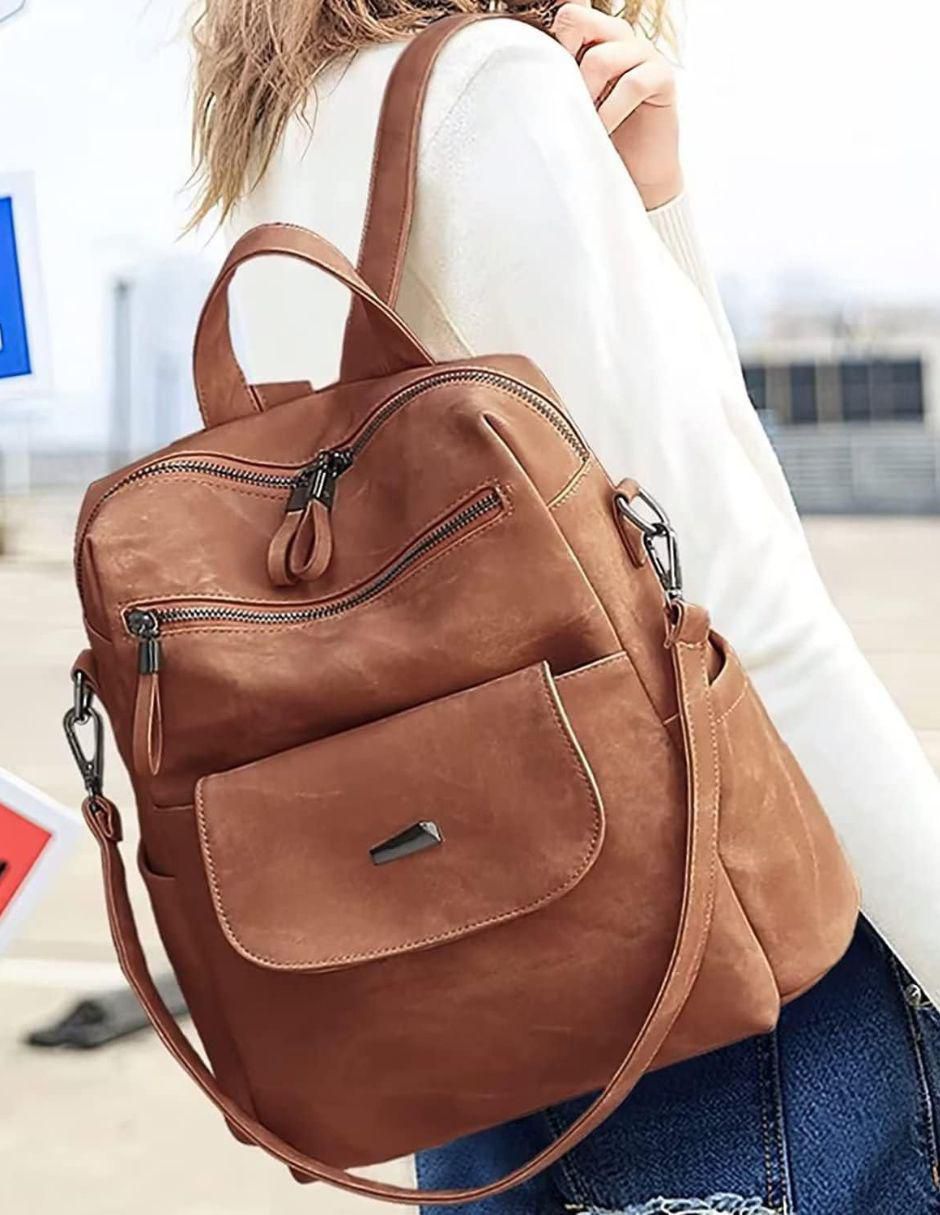 Backpack de cuero para mujer 2