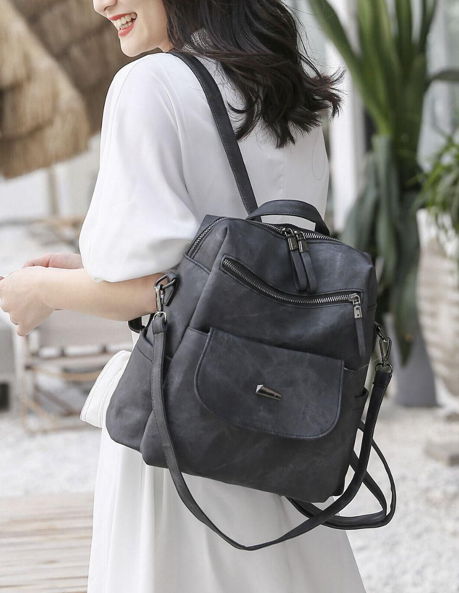 Backpack de cuero para mujer 6