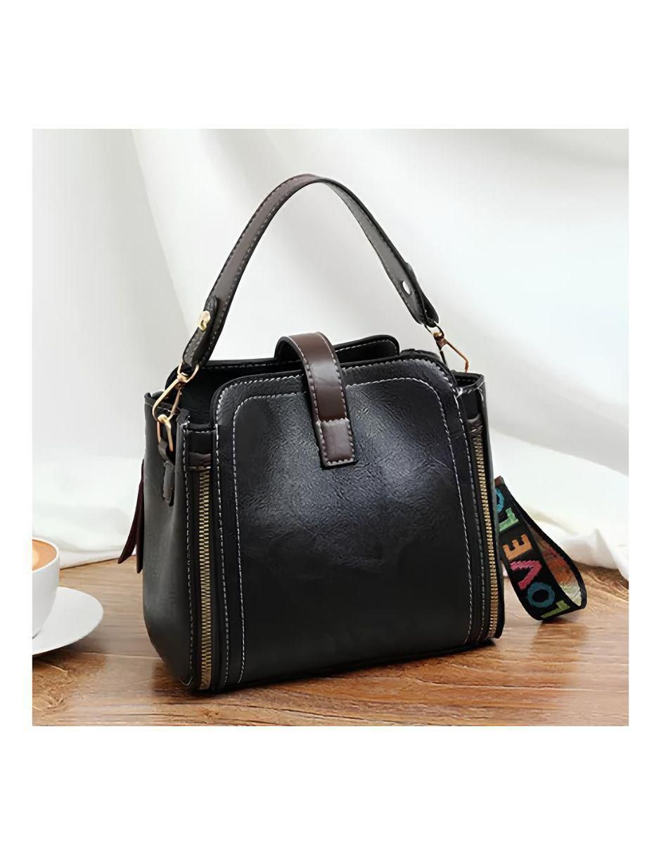 Bolsa crossbody Fashion And Style de cuero para mujer