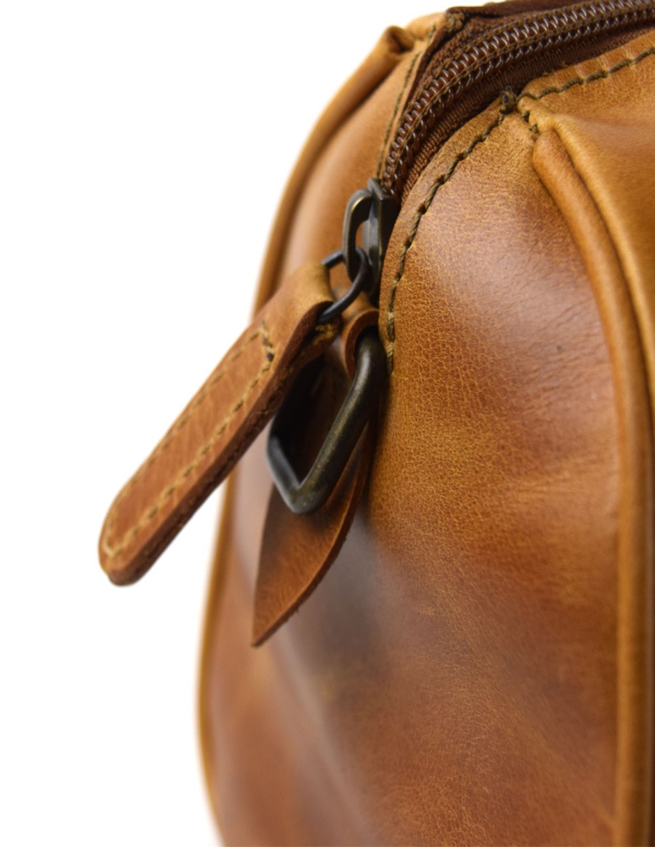 Bolsa bowler México de piel para mujer