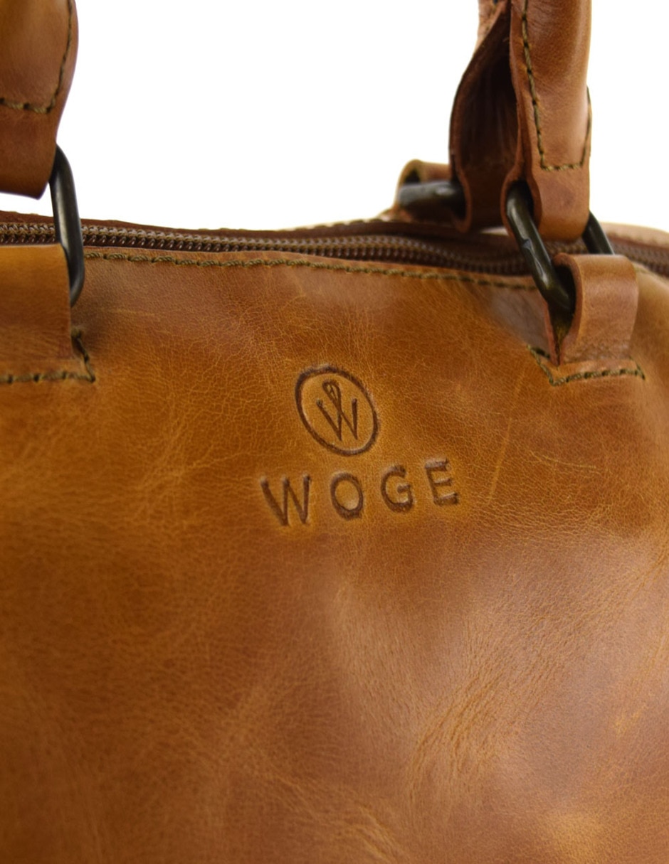 Bolsa bowler México de piel para mujer 8