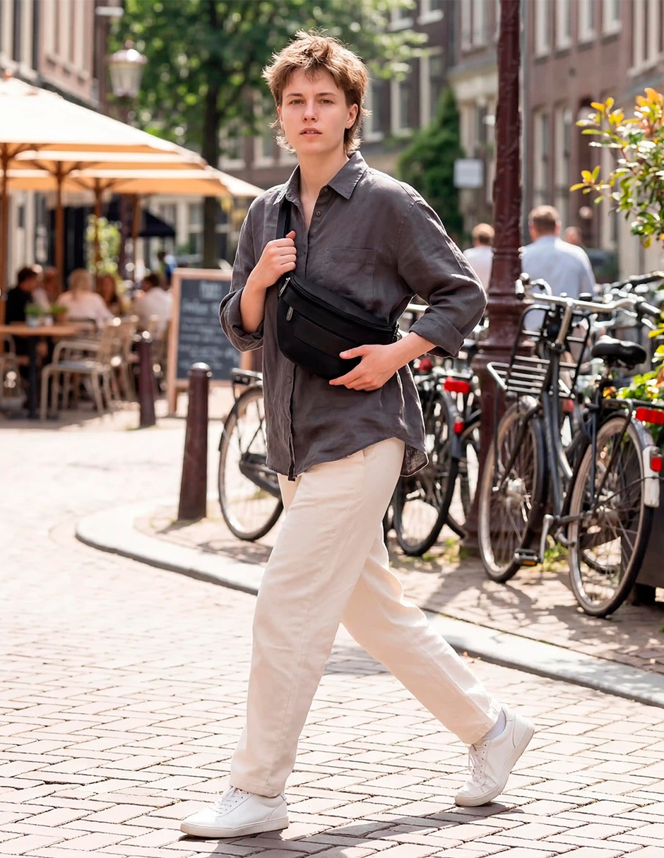 Cangurera longvoyage unisex