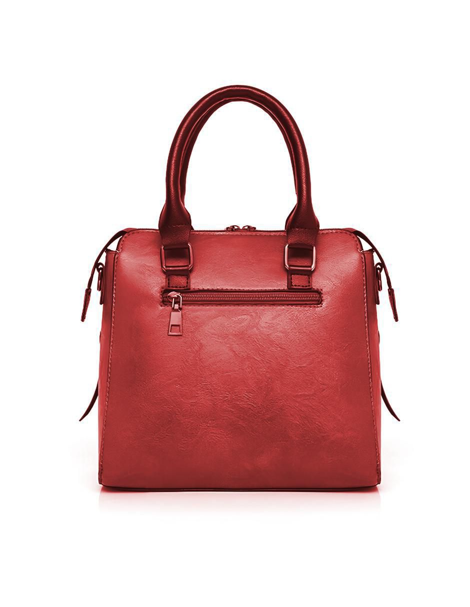 Bolsa crossbody de cuero para mujer