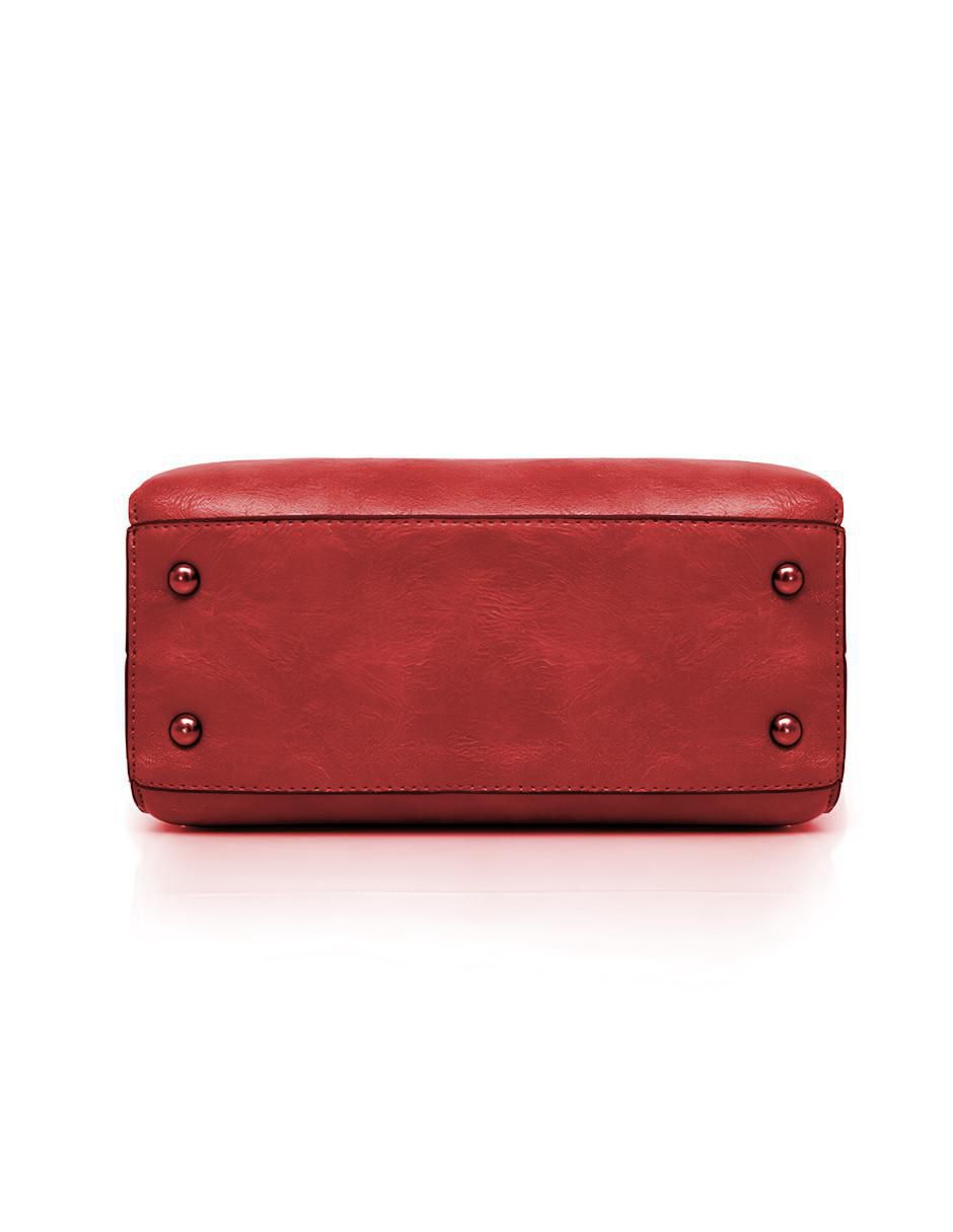Bolsa crossbody de cuero para mujer