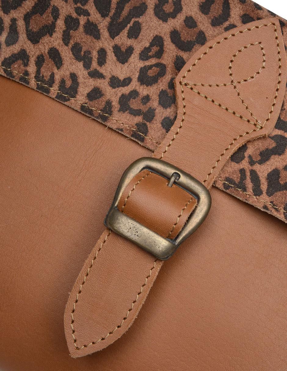Bolsa crossbody de cuero para mujer 4