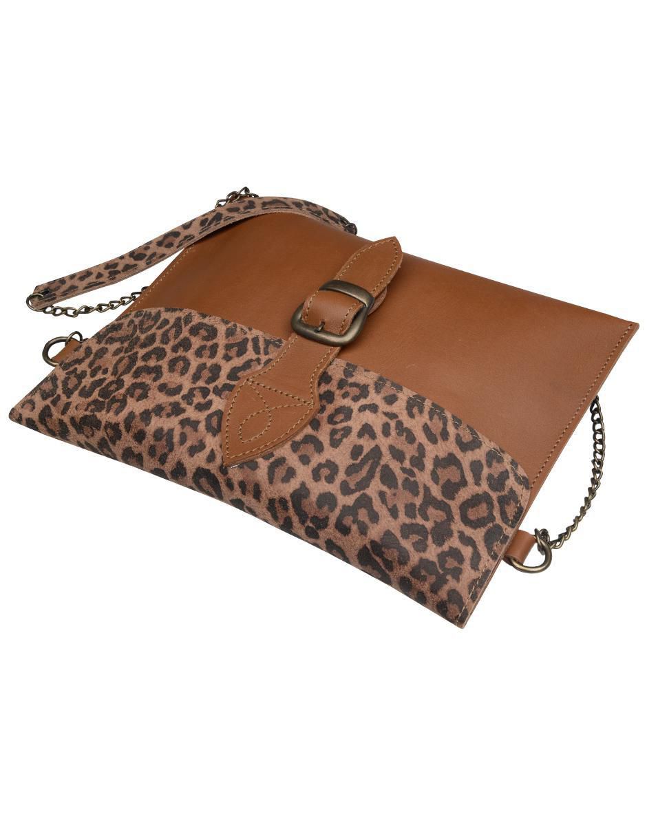 Bolsa crossbody de cuero para mujer 2