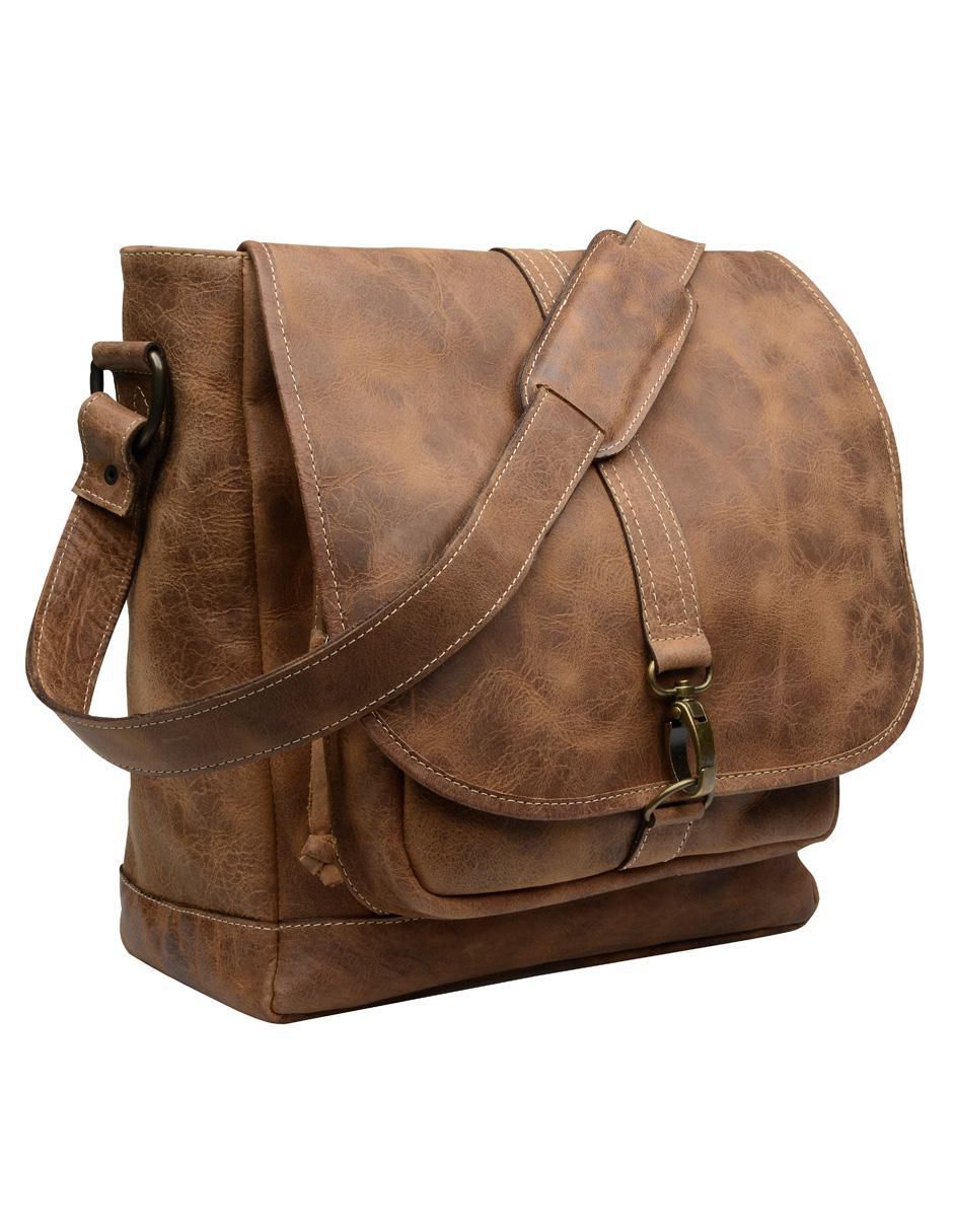 Bolsa messenger Messenger de cuero unisex