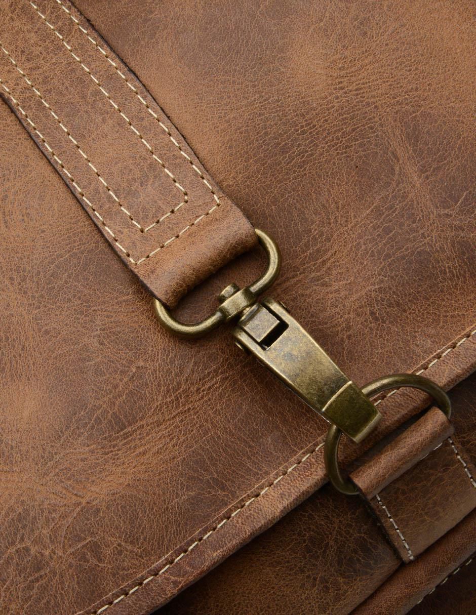 Bolsa messenger Messenger de cuero unisex