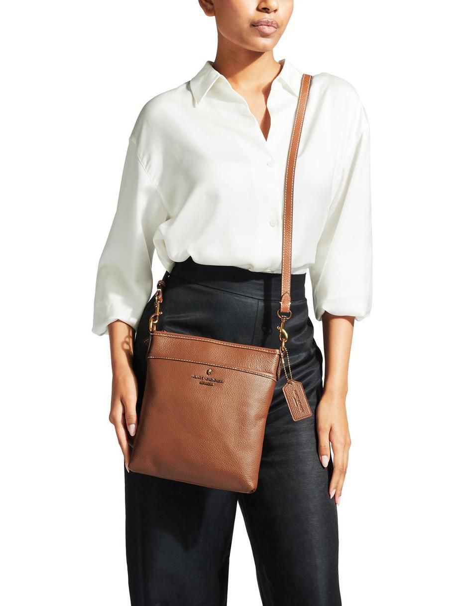 Bolsa crossbody Putney Messenger 17912 de cuero para mujer