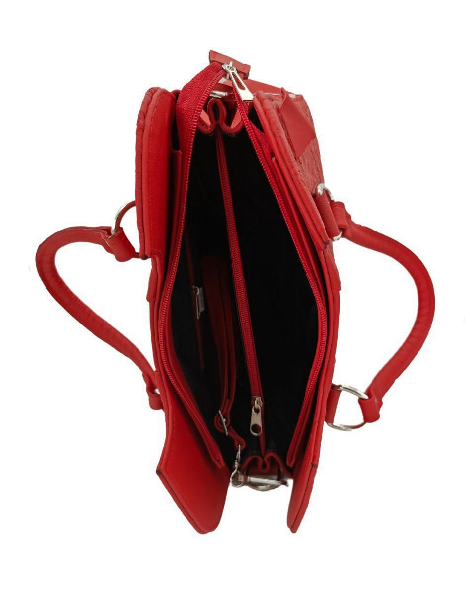 Bolsa shoulder Thaliss de piel para mujer 4