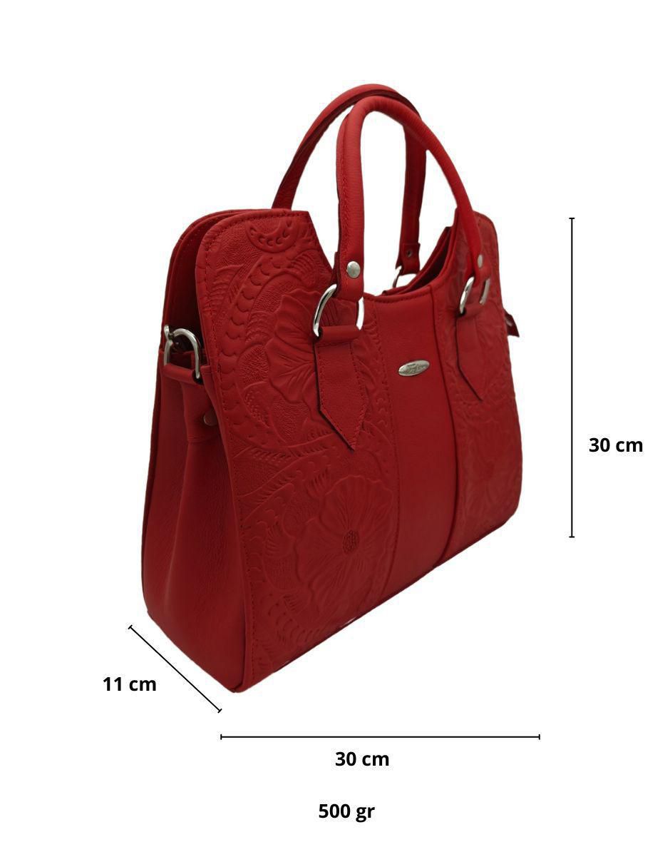 Bolsa shoulder Thaliss de piel para mujer 5