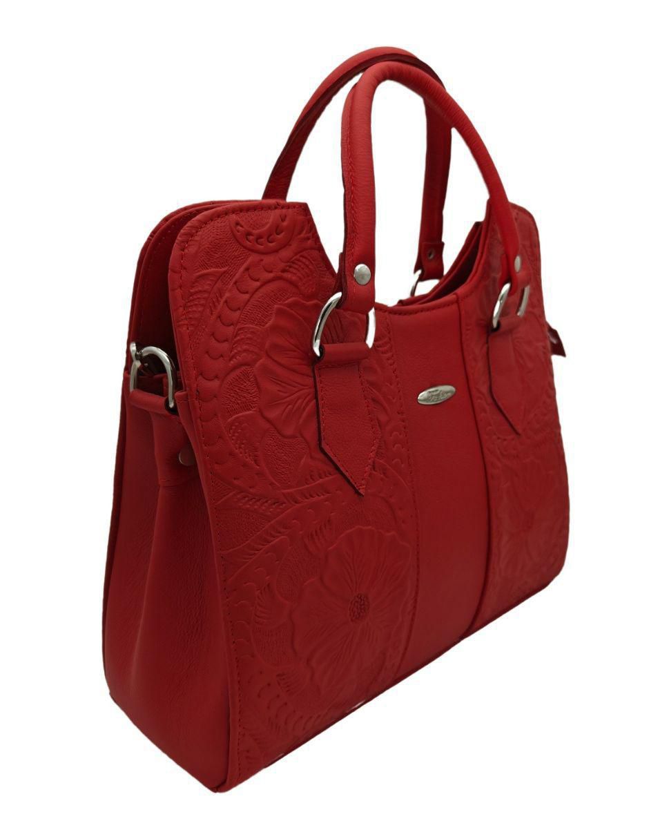 Bolsa shoulder Thaliss de piel para mujer 3
