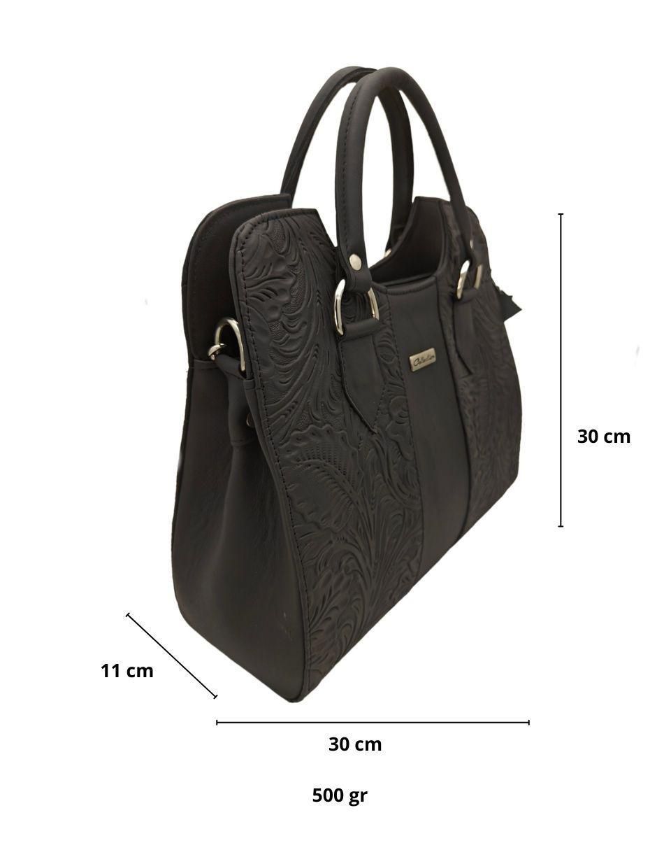 Bolsa shoulder Thaliss de piel para mujer 5