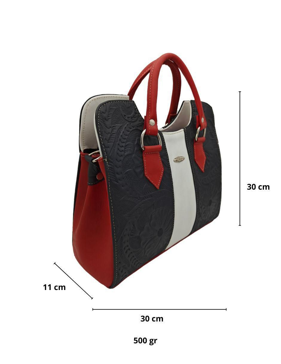 Bolsa shoulder Thaliss Piel de piel para mujer 5