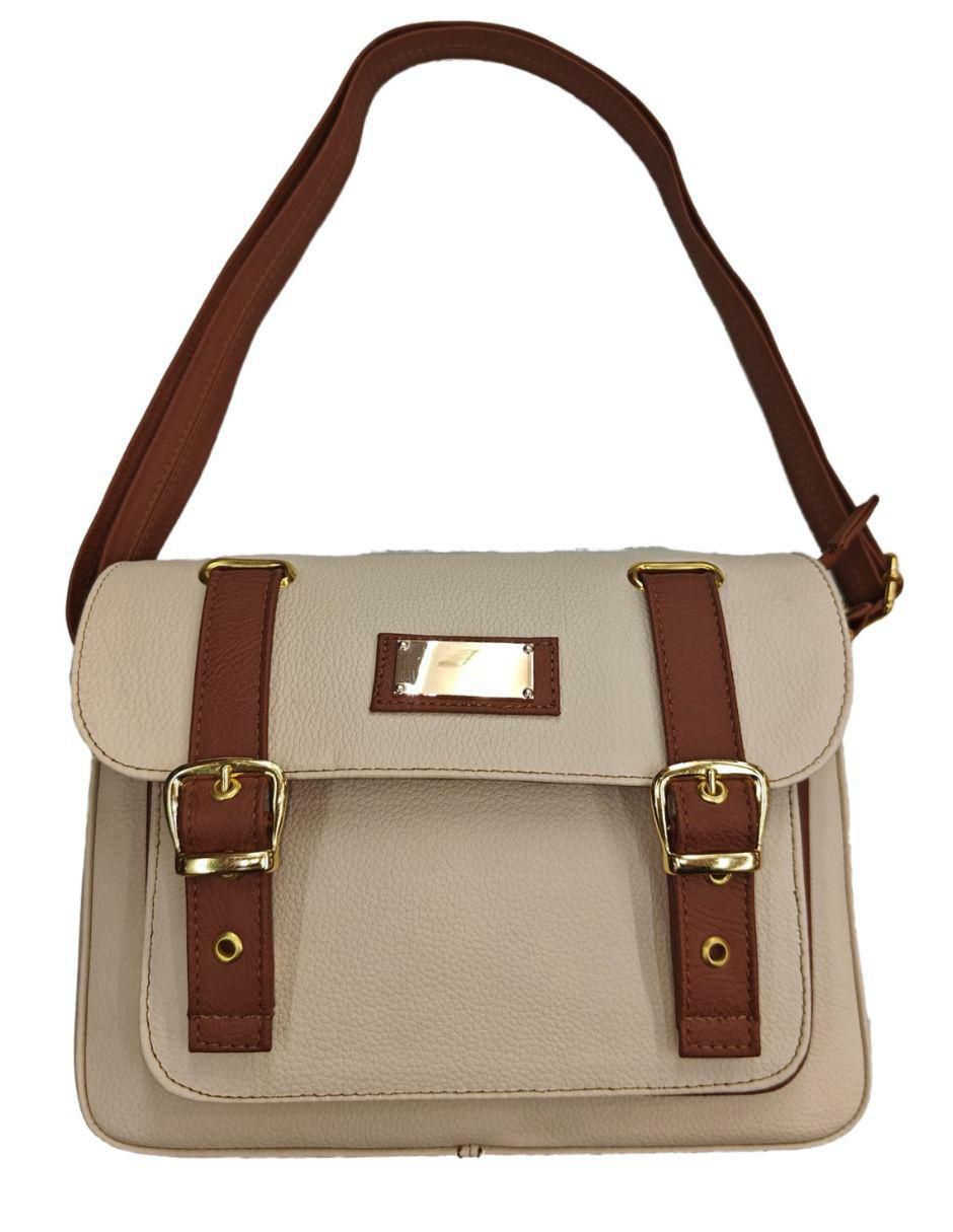 Bolsa crossbody de piel para mujer