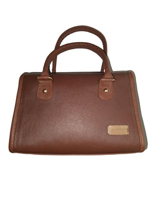 Bolsa bowler de piel para mujer