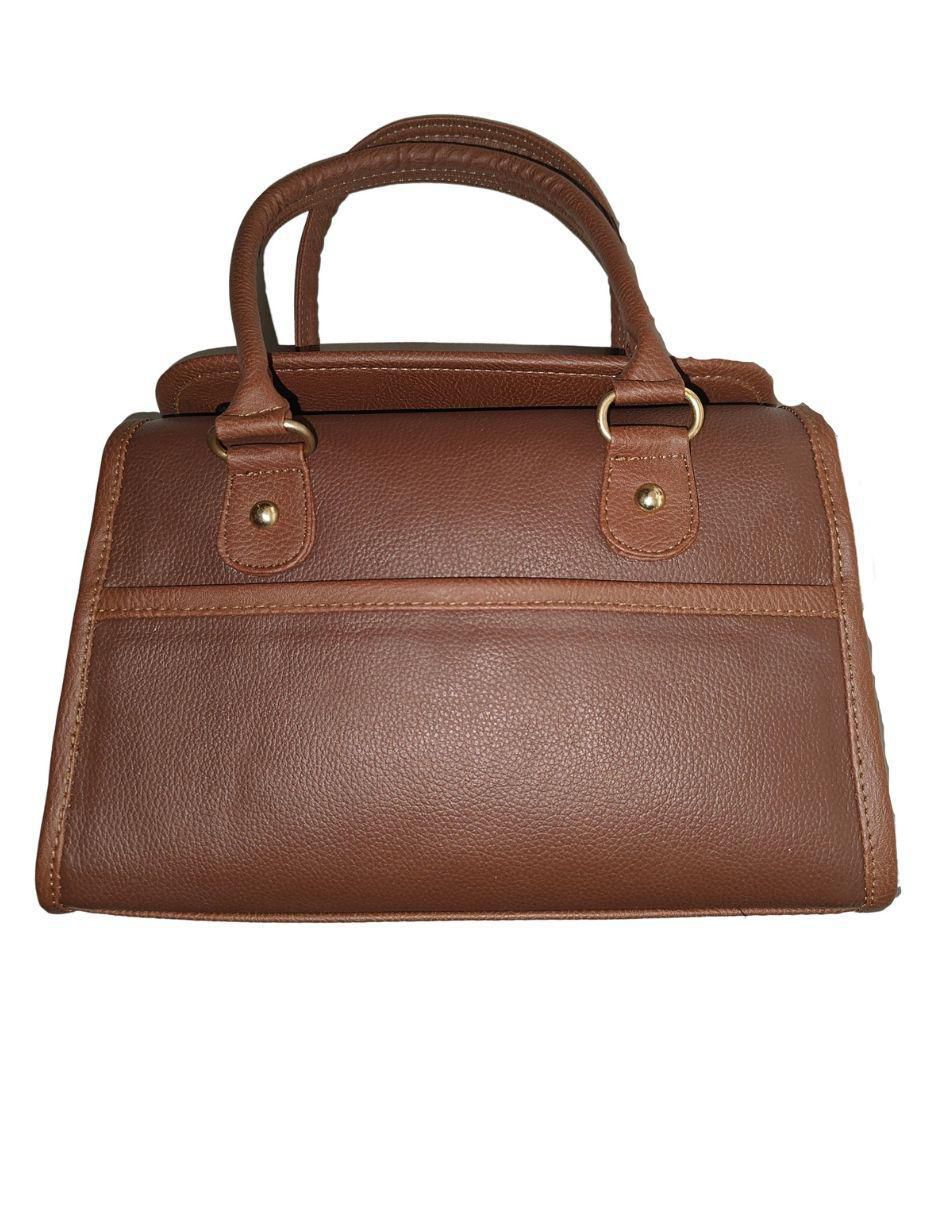 Bolsa bowler de piel para mujer