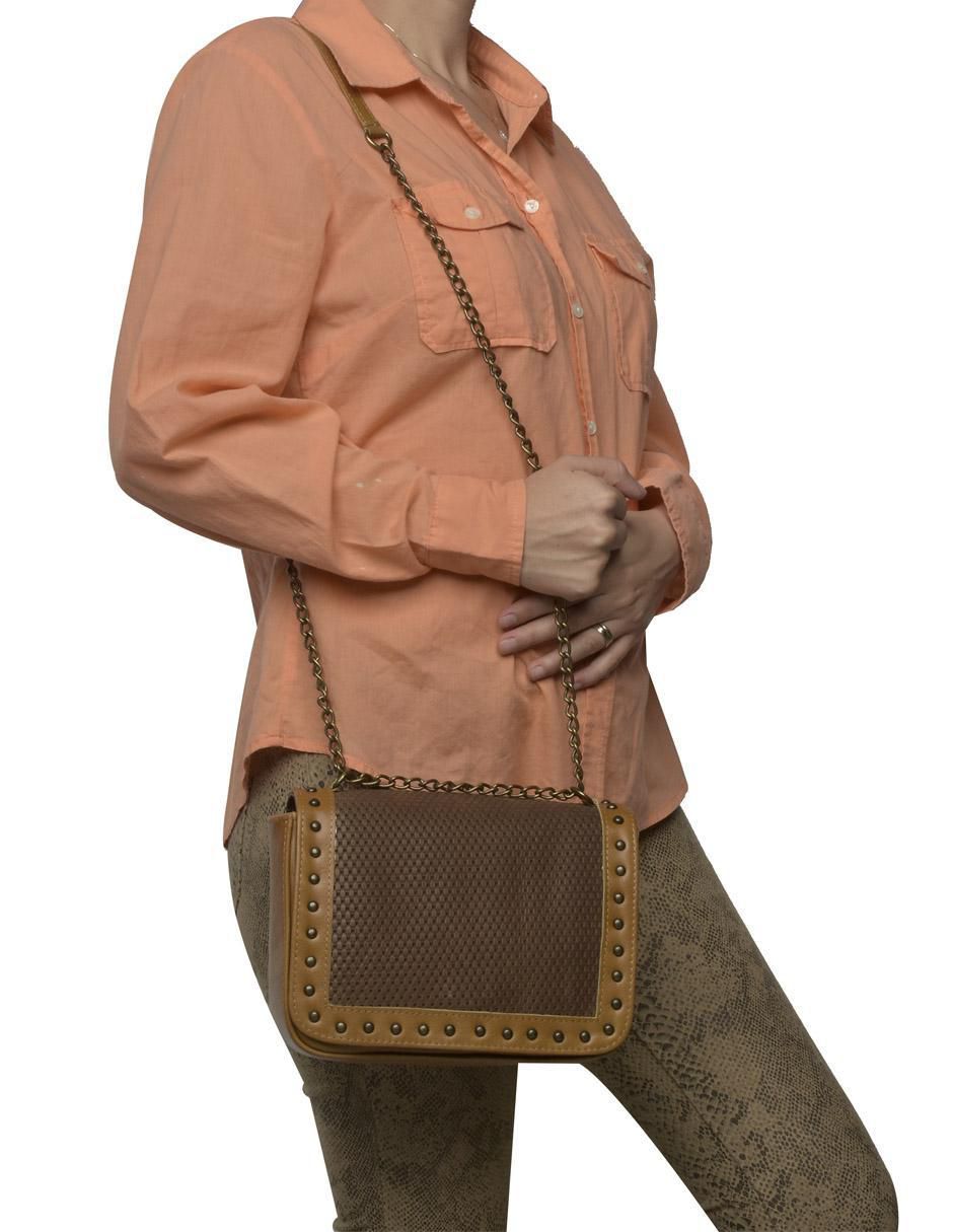 Bolsa crossbody de piel para mujer 7