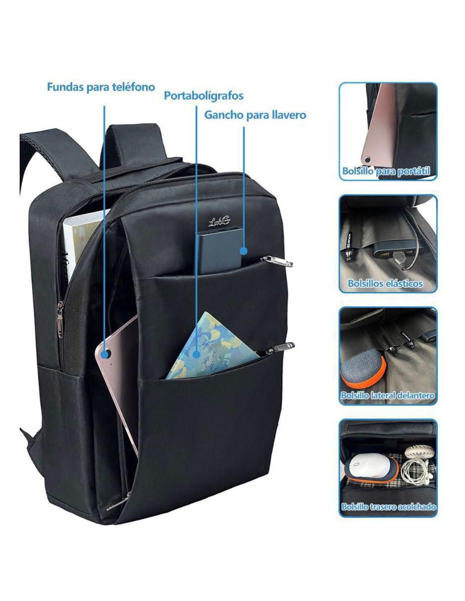 Mochila con portalaptop impermeable 2