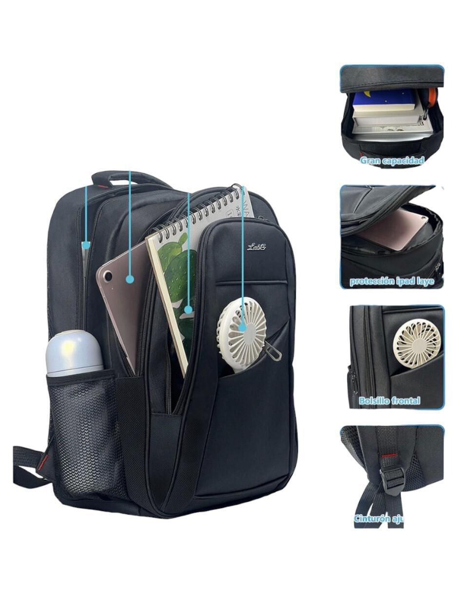 Mochila con portalaptop impermeable 2