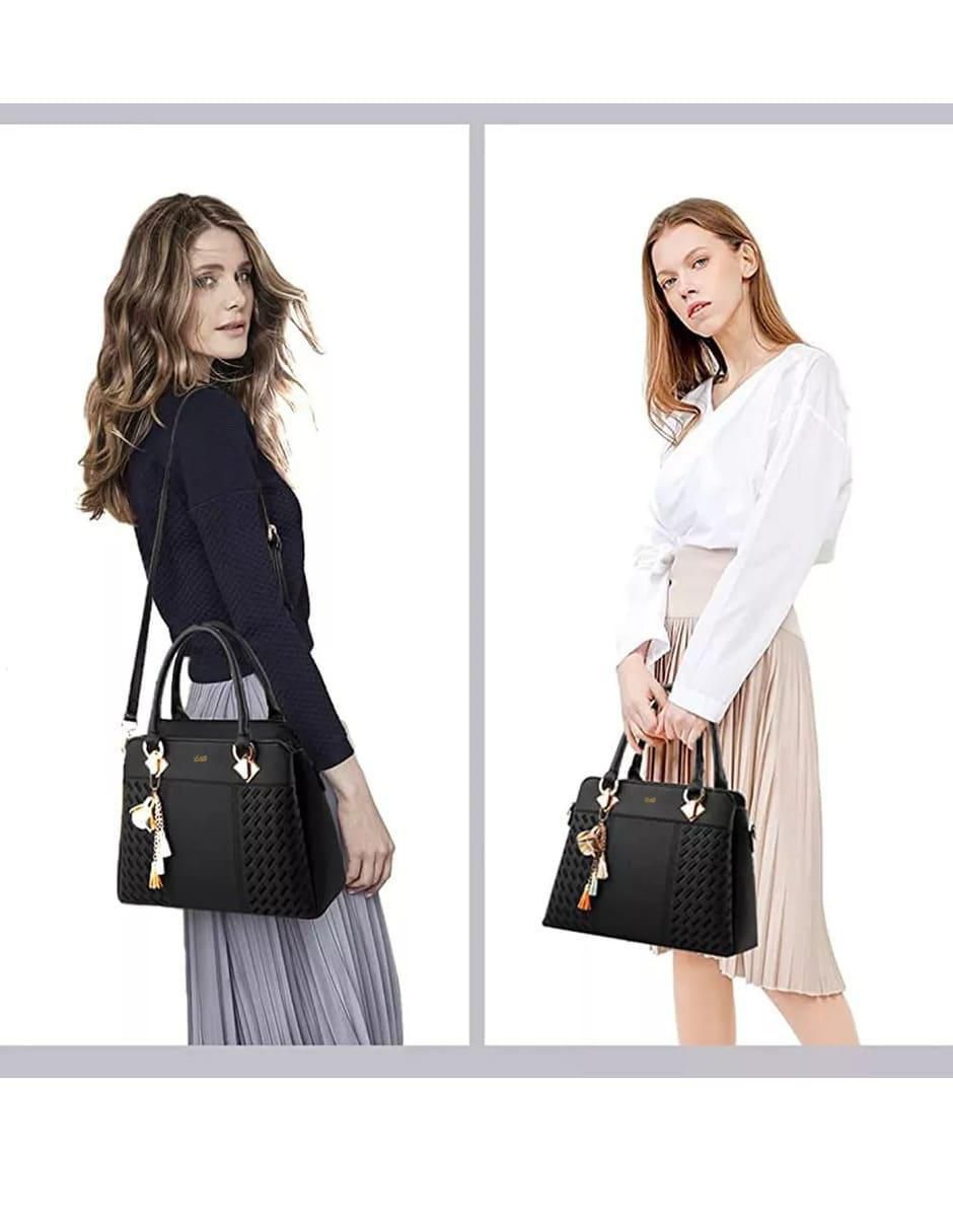 Bolsa bandolera de cuero para mujer