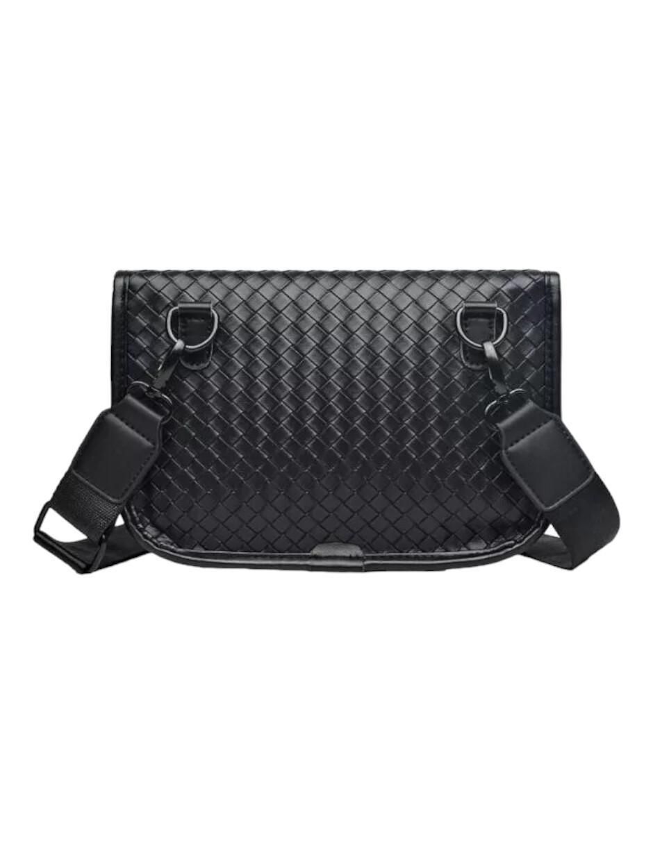 Bolsa bandolera de cuero unisex