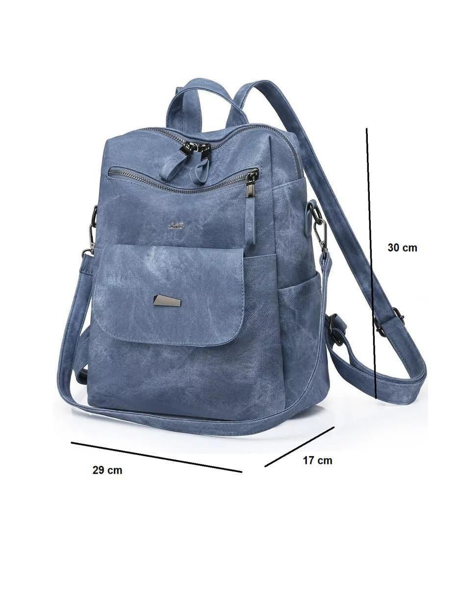 Backpack de cuero para mujer 6