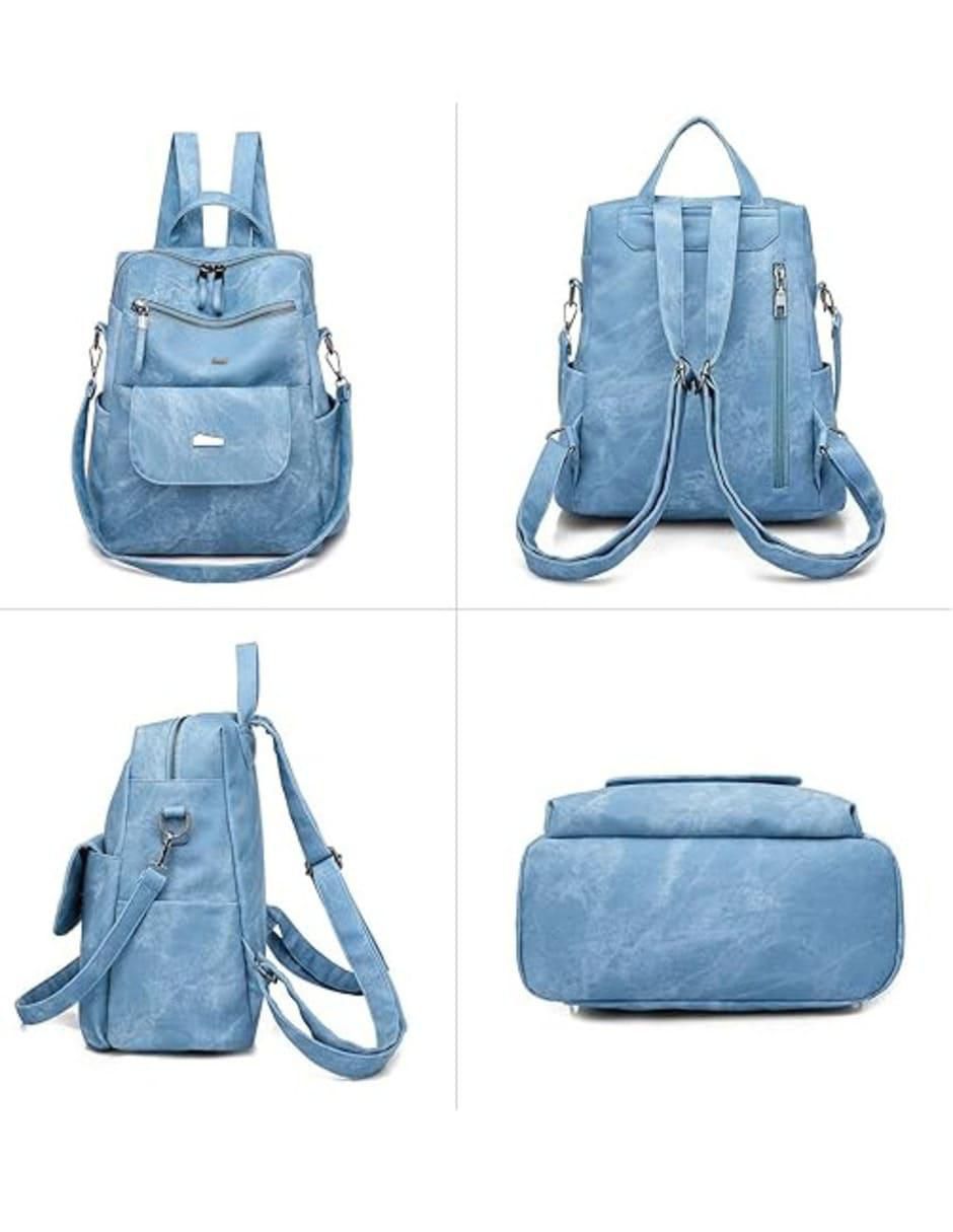 Backpack de cuero para mujer 5