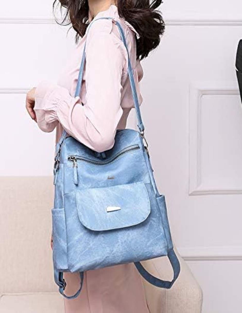 Backpack de cuero para mujer 4