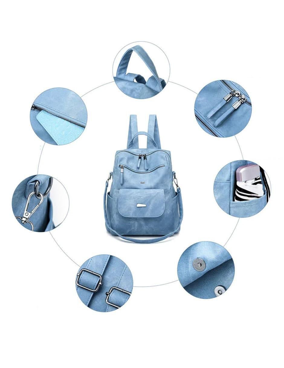Backpack de cuero para mujer 3