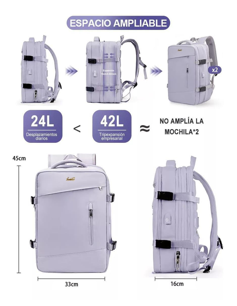 Mochila casual impermeable 6