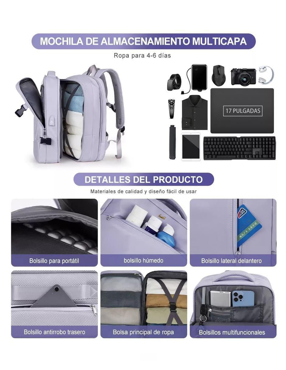 Mochila casual impermeable 3