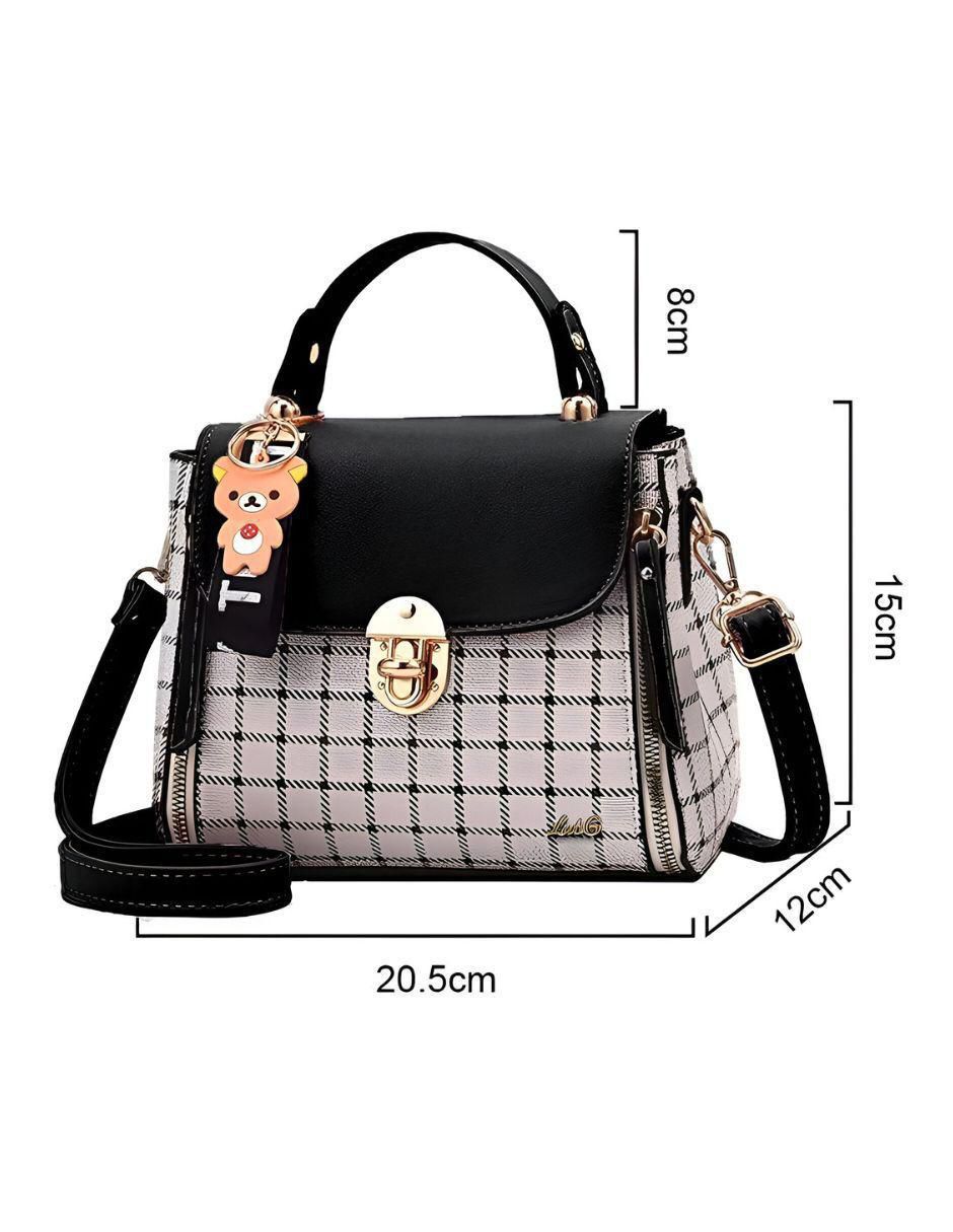 Bolsa crossbody de cuero para mujer 5