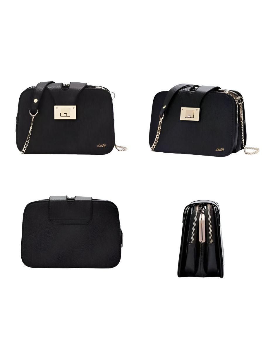 Bolsa crossbody de cuero para mujer