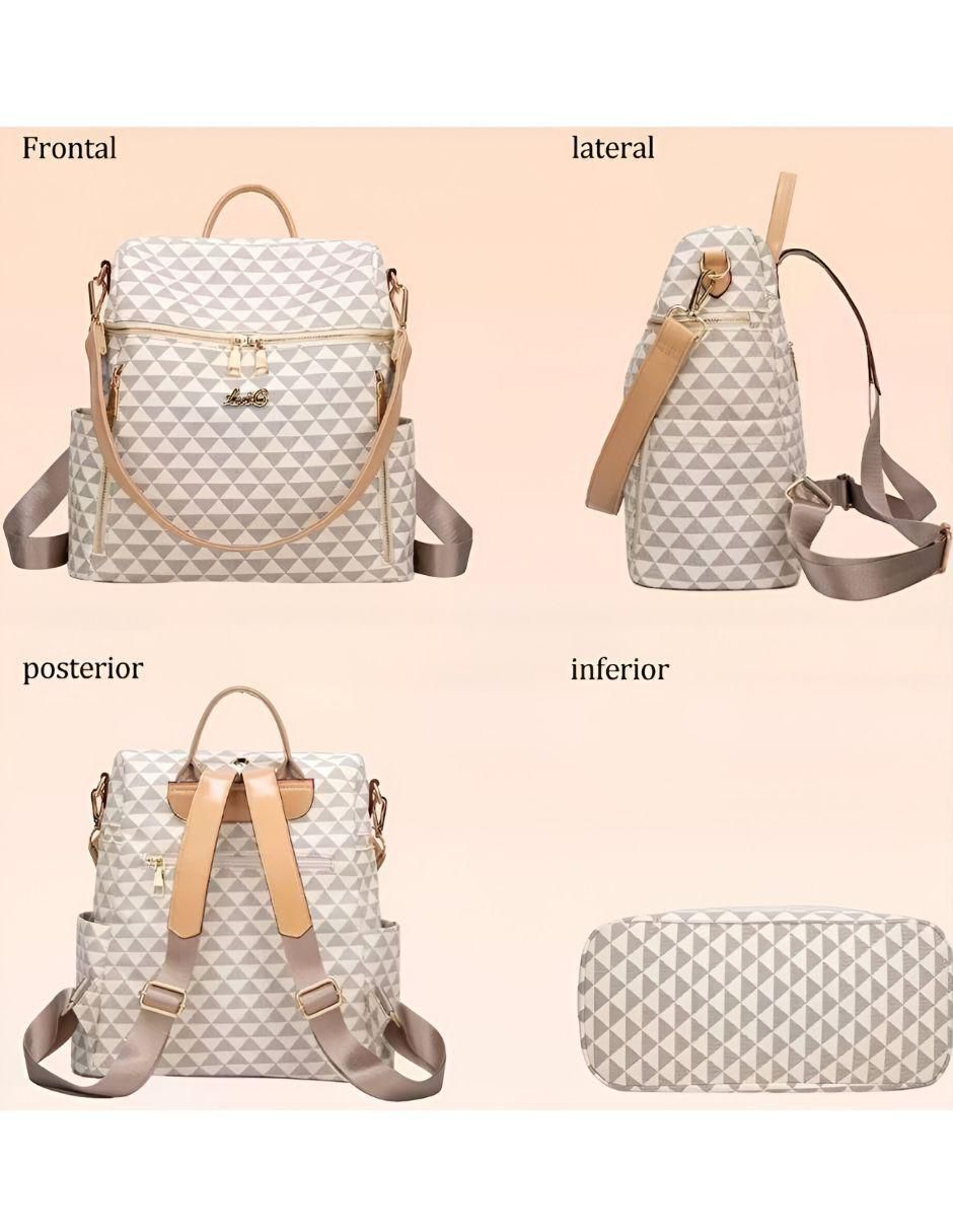 Set mochila casual impermeable 2
