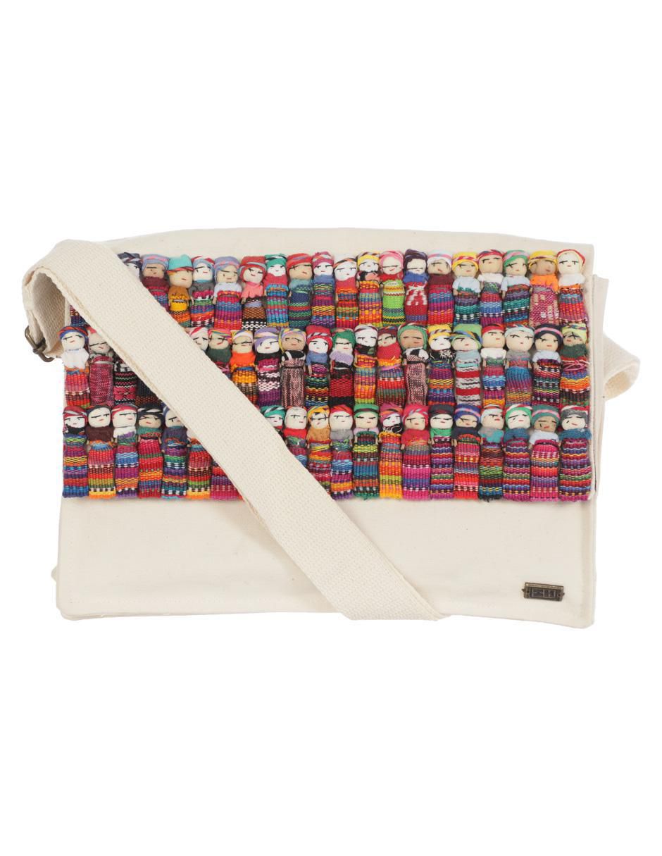 Bolsa bandolera artesanal para mujer