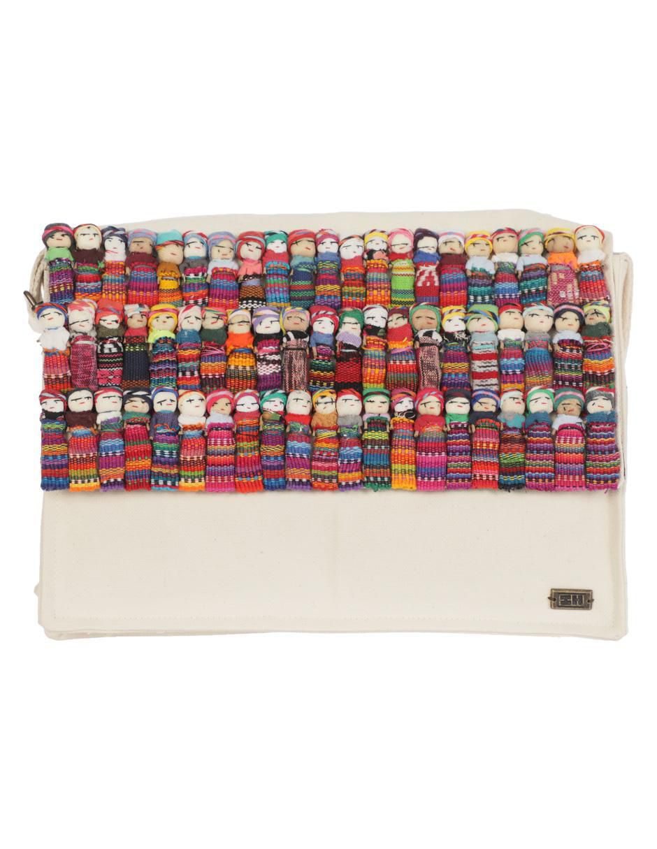 Bolsa bandolera artesanal para mujer