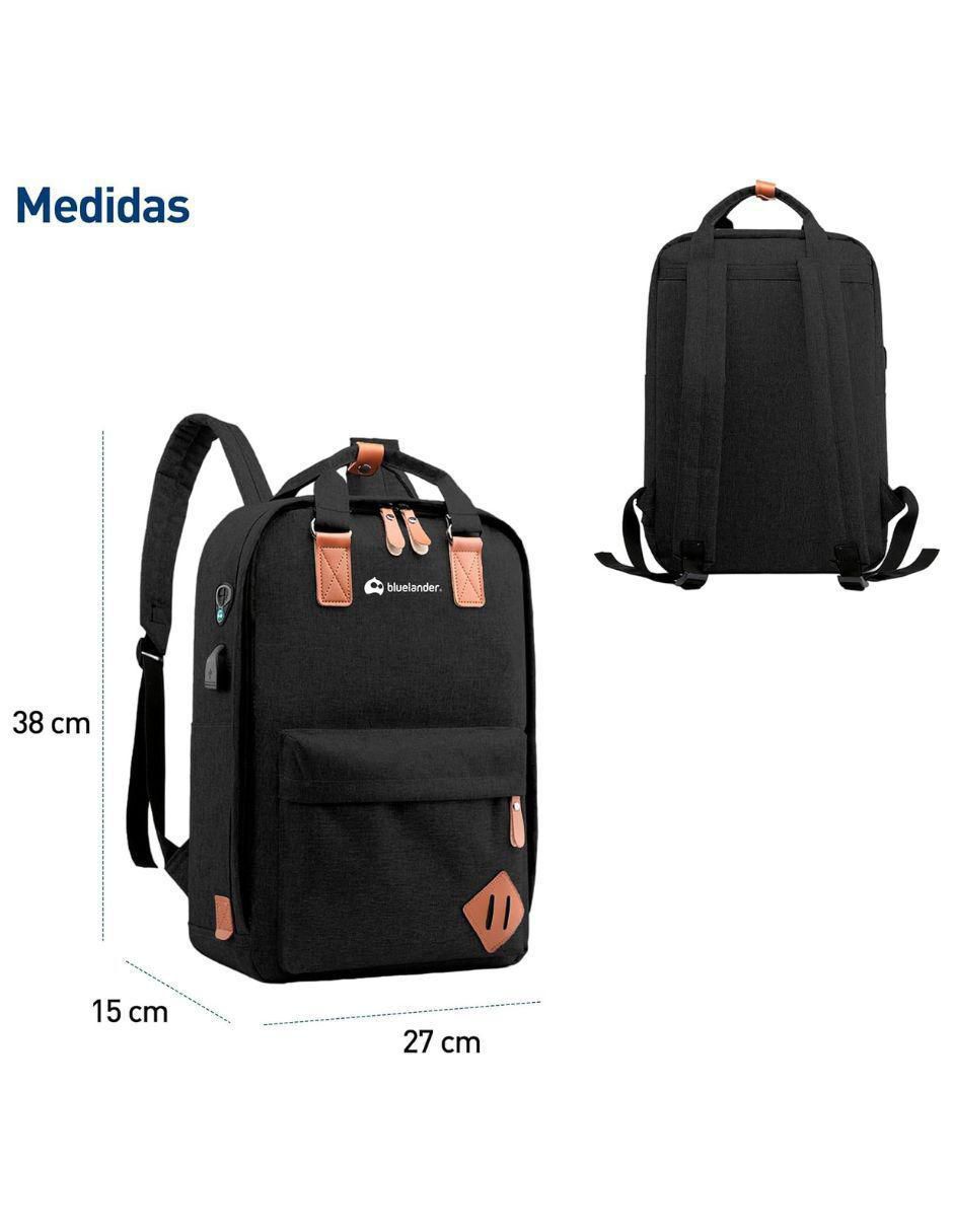 Set mochila con portalaptop impermeable 5