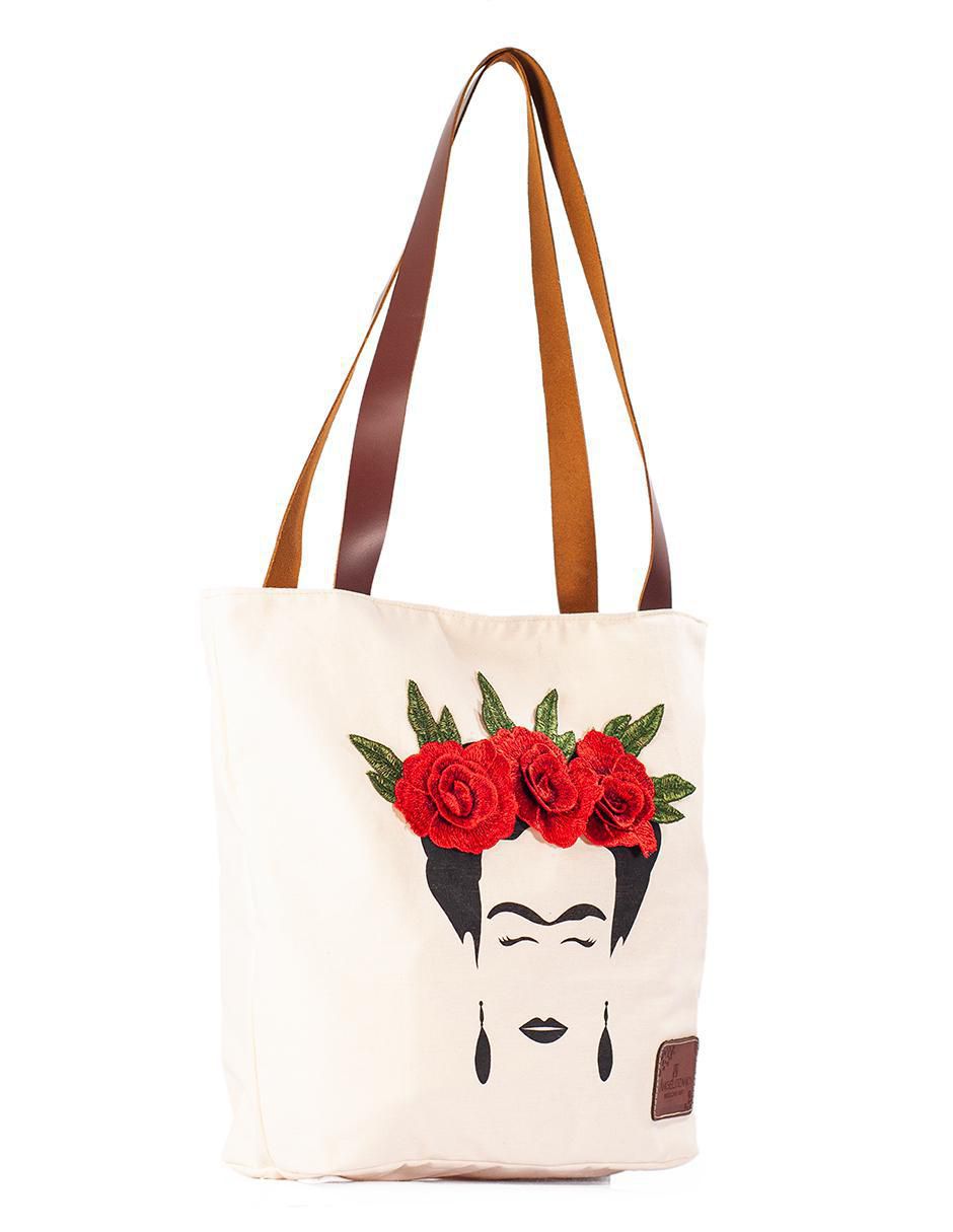 Bolsa shopper Frida para mujer 5