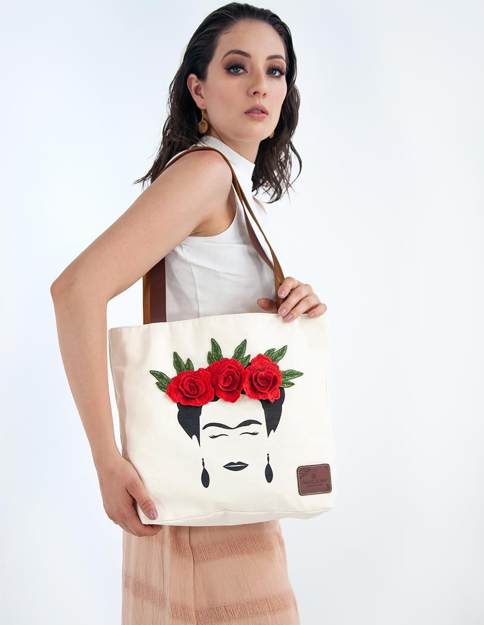 Bolsa shopper Frida para mujer