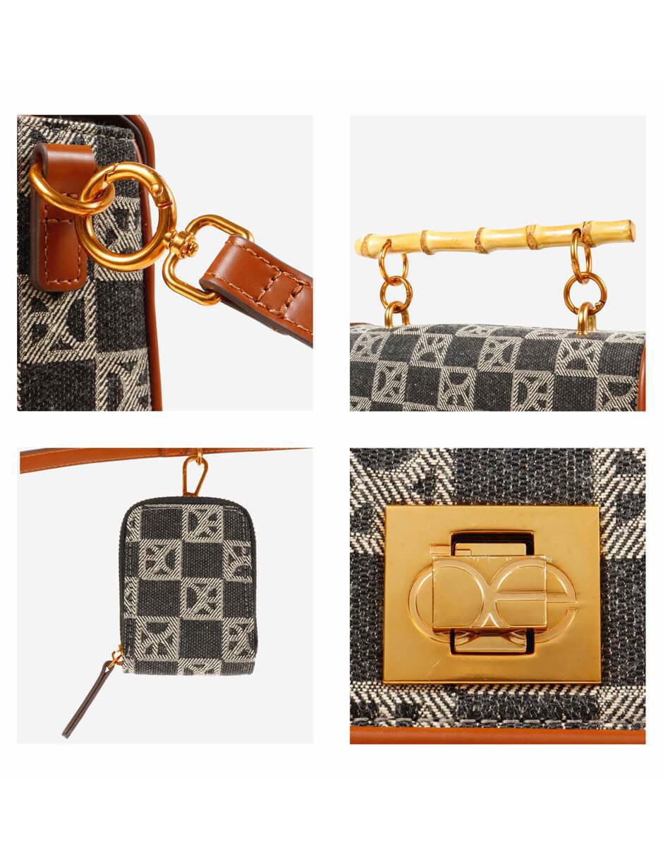 Bolsa satchel Jilrexi para mujer 8