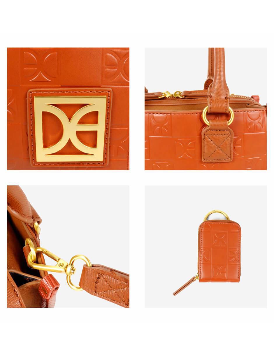 Bolsa satchel Quinalich para mujer 8