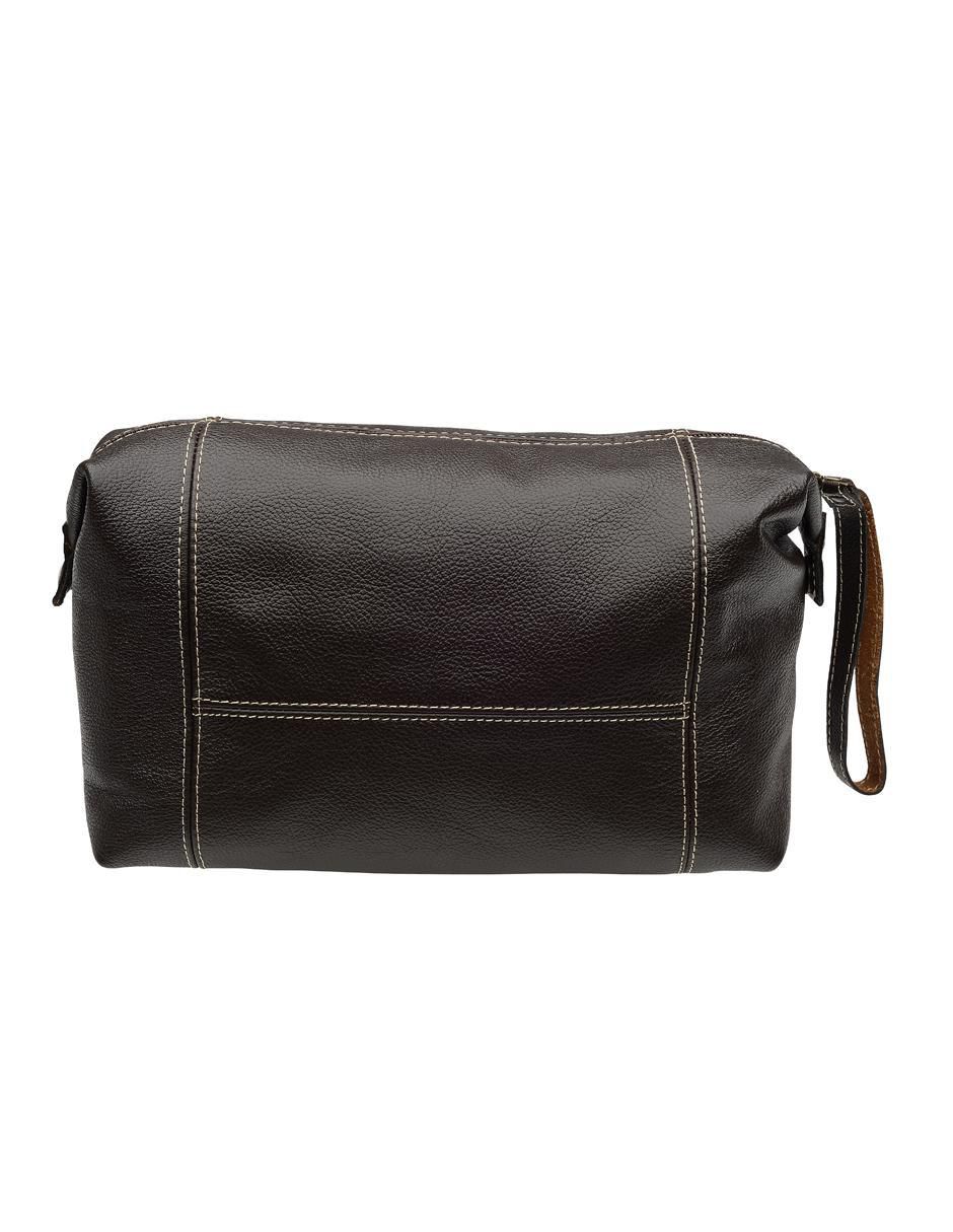 Cosmetiquera multiusos de piel unisex Cosmetiquera multiusos de piel unisex