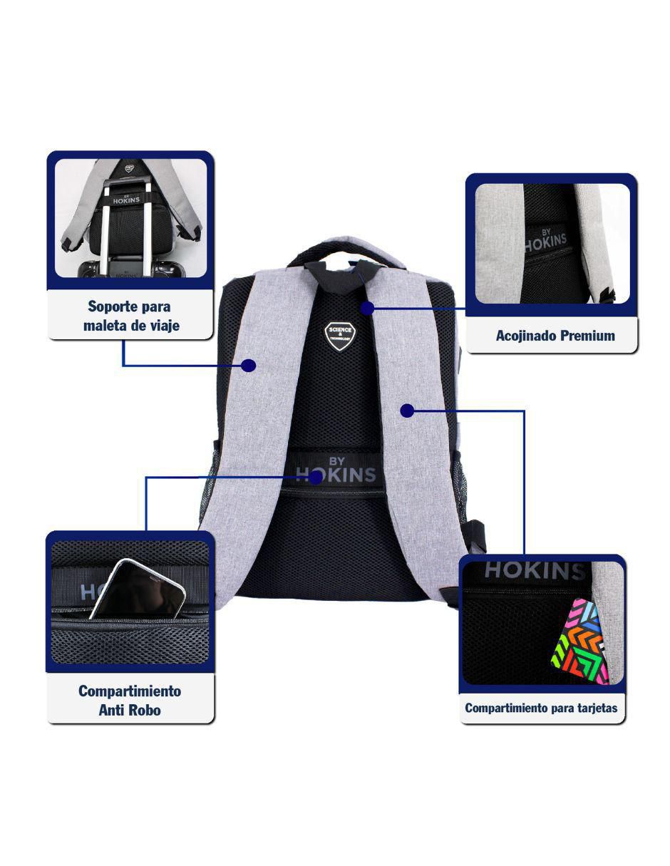 Mochila casual Finch impermeable 4