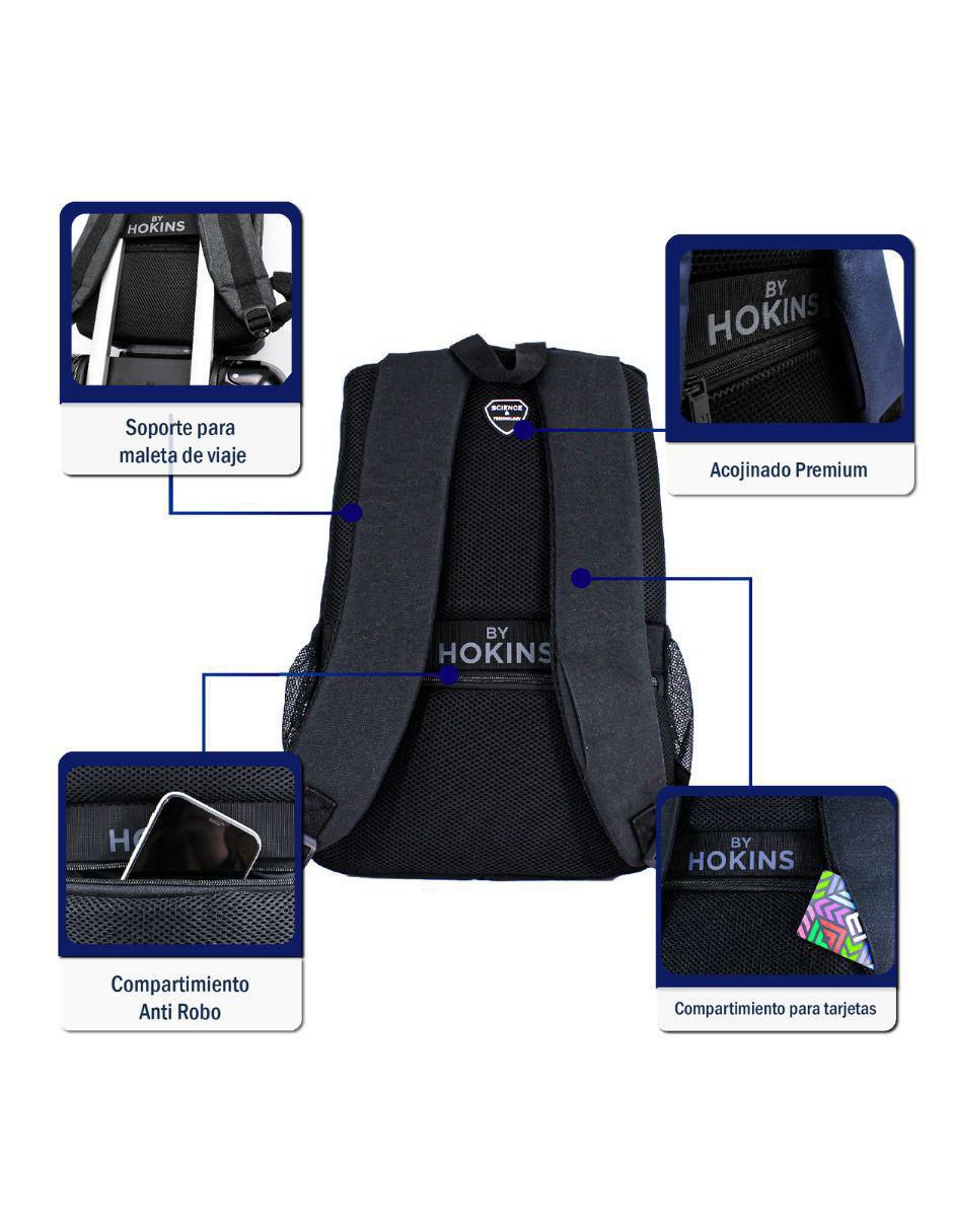 Mochila casual impermeable unisex 7