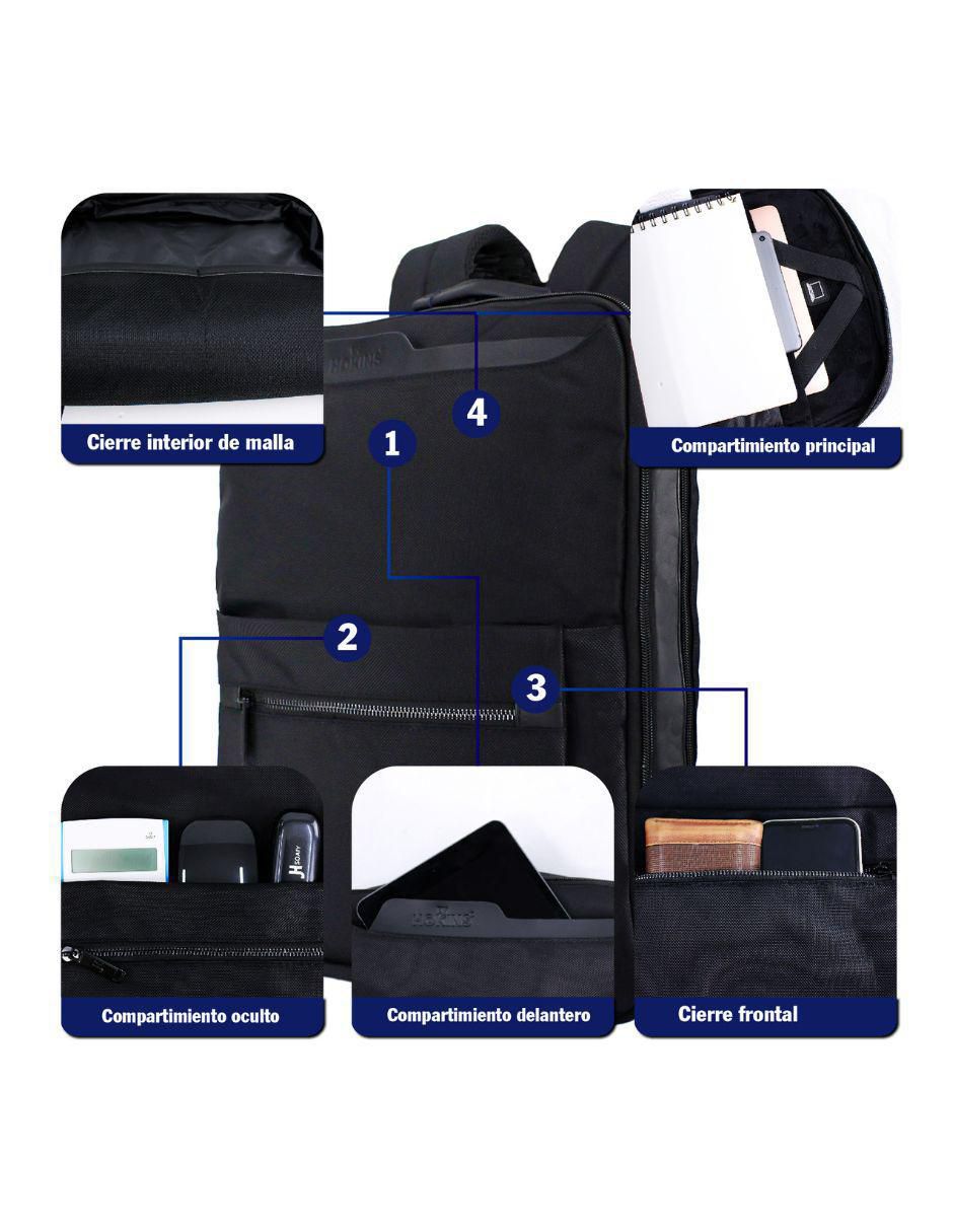 Mochila casual impermeable 4