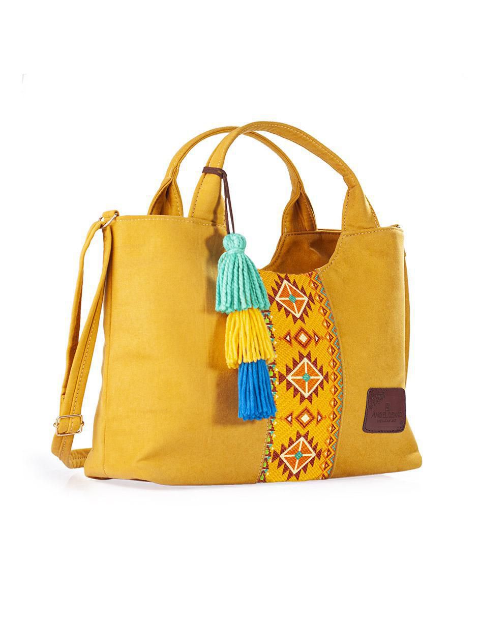 Bolsa satchel Izamal para mujer 6