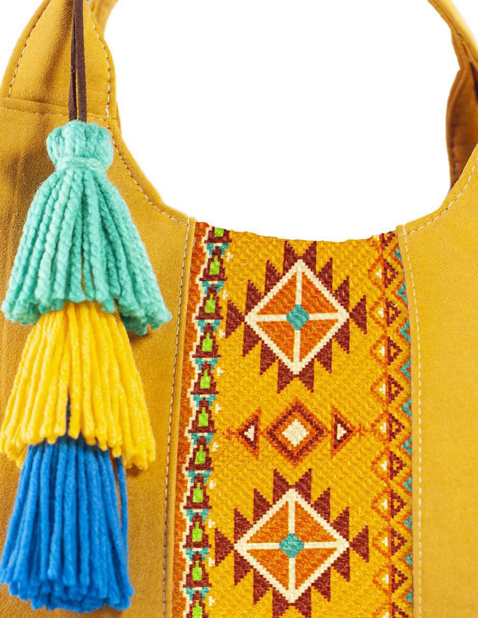 Bolsa satchel Izamal para mujer 7