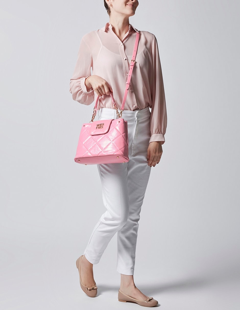 Bolsa satchel Bairina para mujer